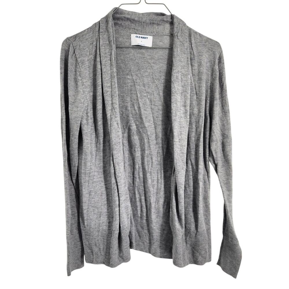Old Navy Gray Open Front Cardigan Womens Size Medium M